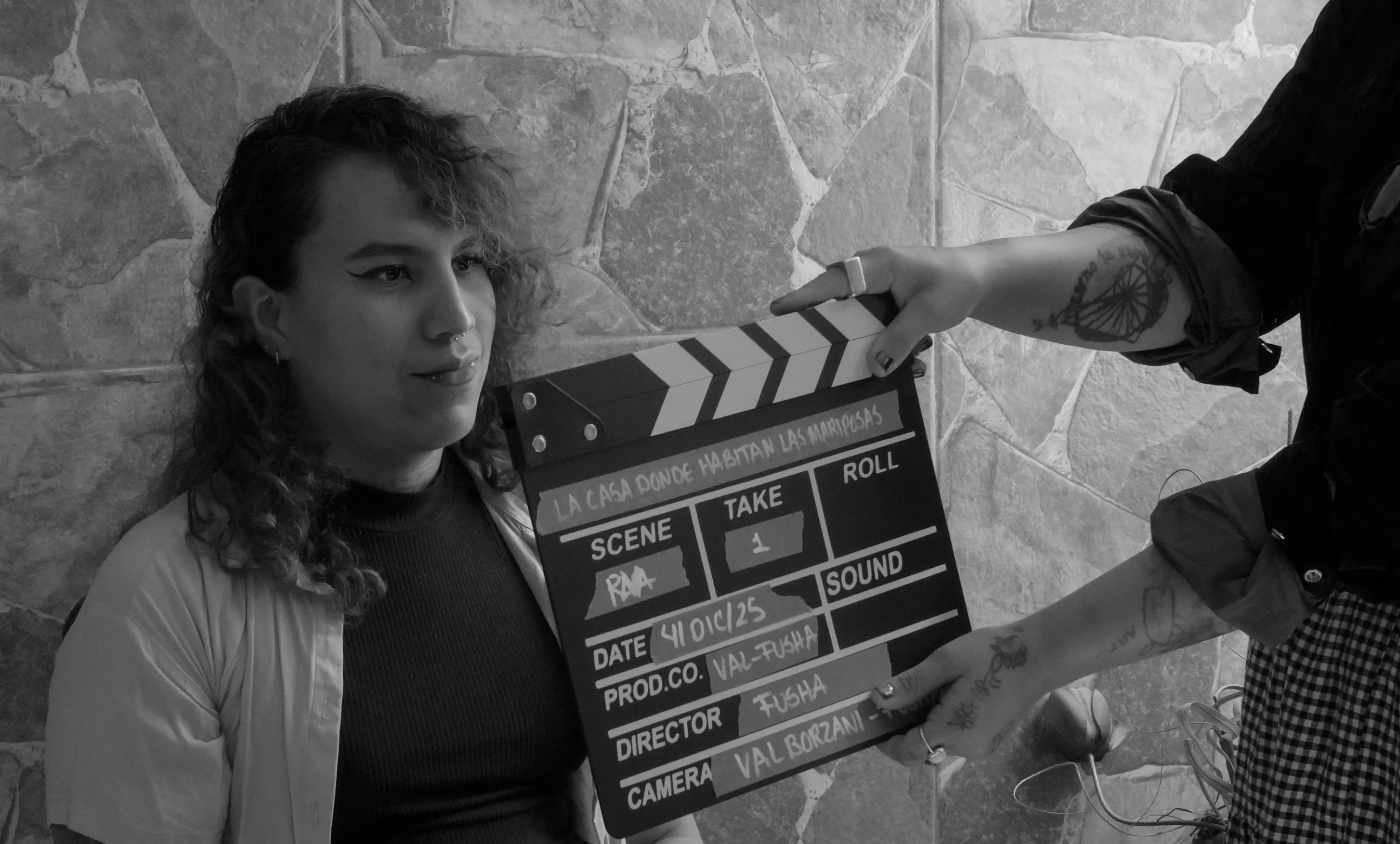 Día 3 de grabación, fotografía de Valeria Borzani