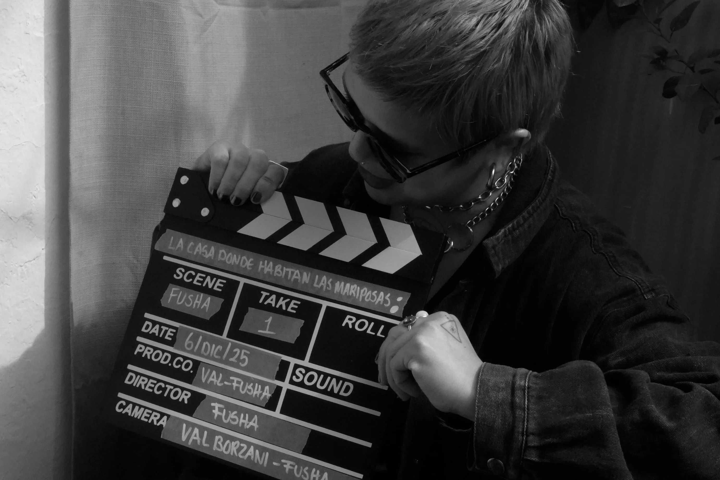 Día 4 de grabación, fotografía de Valeria Borzani